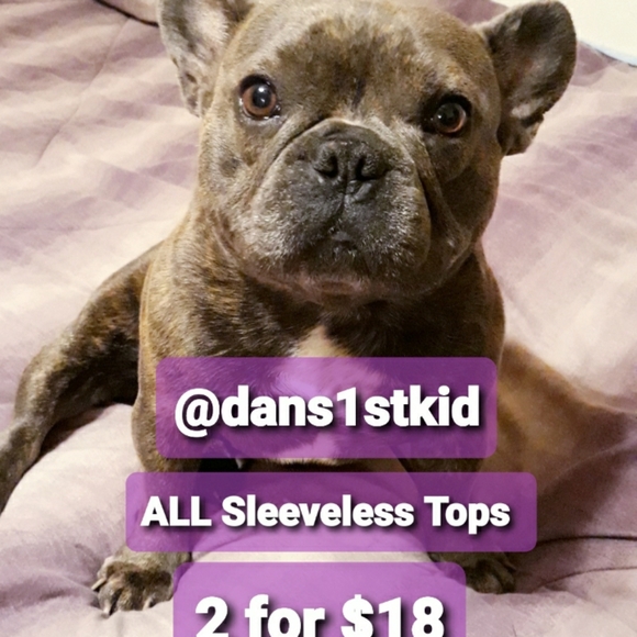 2/$18🚩 GAP Red Sleeveless Small Top - Picture 6 of 7